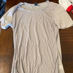 gray sheer back bodysuit